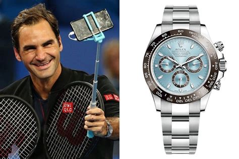 roger Federer Rolex watches